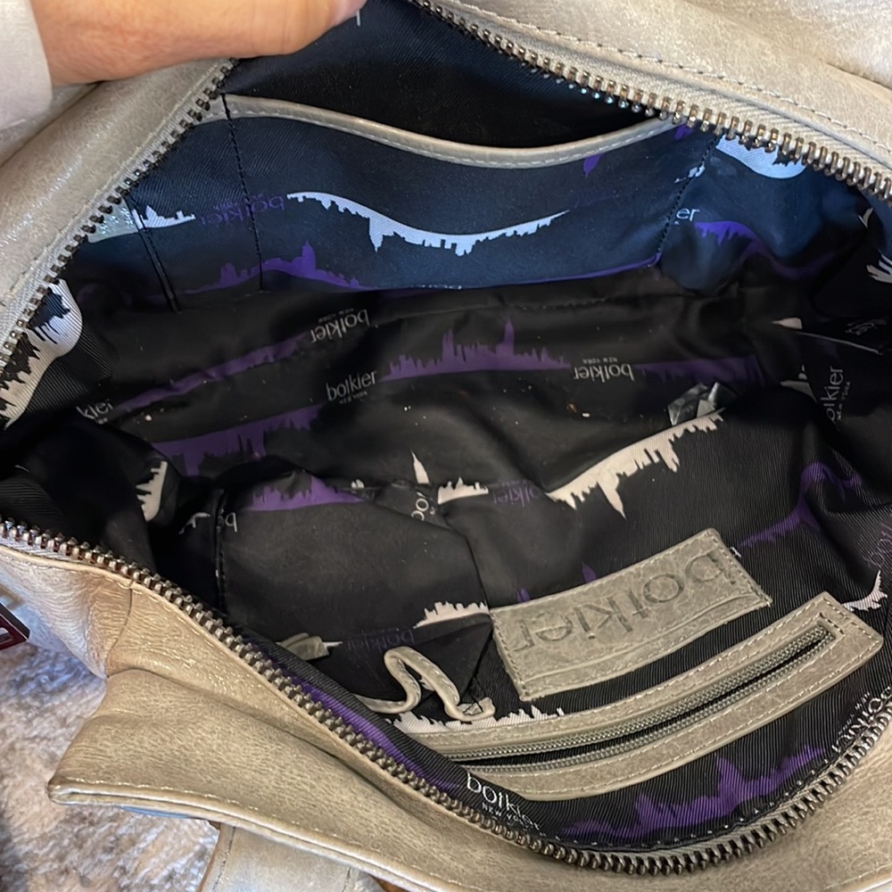 Botkier Trigger Legacy Satchel Light Grey - image 5